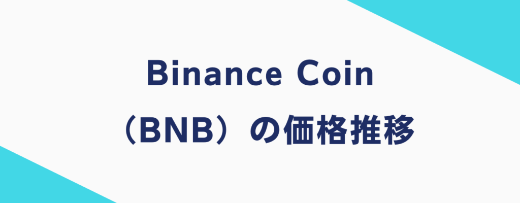 Binance Coin（BNB）の価格推移